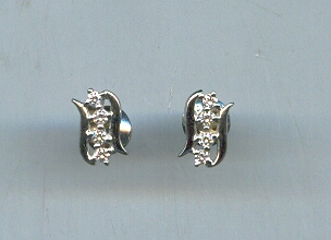 PLATINUM EARRING