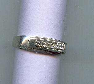 PLATINUM RING GENTS