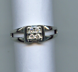 PLATINUM RING GENTS