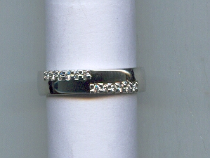 PLATINUM RING GENTS