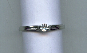 PLATINUM RING GENTS