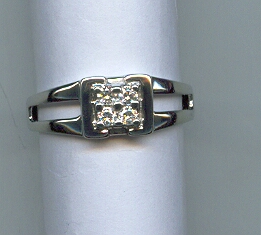PLATINUM RING GENTS