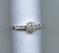 PLATINUM RING LADIES