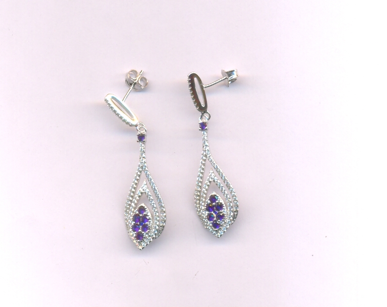 SILVER EARRING FANCY