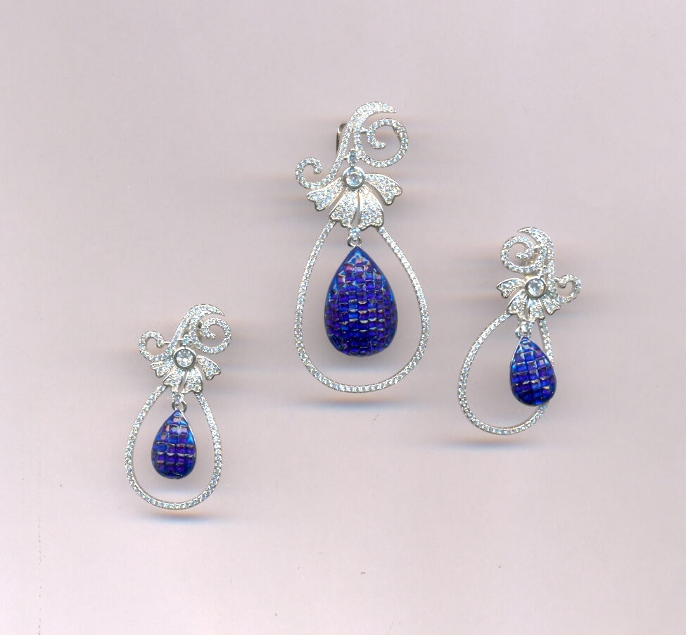 SILVER SET FANCY