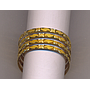 GOLD BANGLE MACHINE CUTTING FANCY