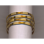 GOLD BANGLE MACHINE CUTTING FANCY
