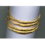 GOLD BANGLE PLAIN FANCY