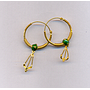 GOLD EARRING PLAIN