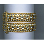 GOLD BANGLE KUNDAN EXCLUSIVE