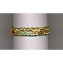 GOLD BANGLE KUNDAN FANCY