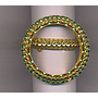 GOLD BANGLE KUNDAN FANCY