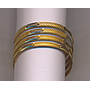 GOLD BANGLE MACHINE CUTTING FANCY