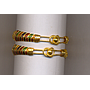 GOLD BANGLE PLAIN FANCY