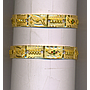 GOLD BANGLE PLAIN FANCY