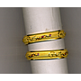 GOLD BANGLE PLAIN FANCY