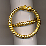 GOLD BANGLE PLAIN FANCY