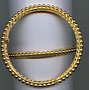 GOLD BANGLE PLAIN FANCY