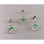 DIAMOND HALF SET PENDENT
